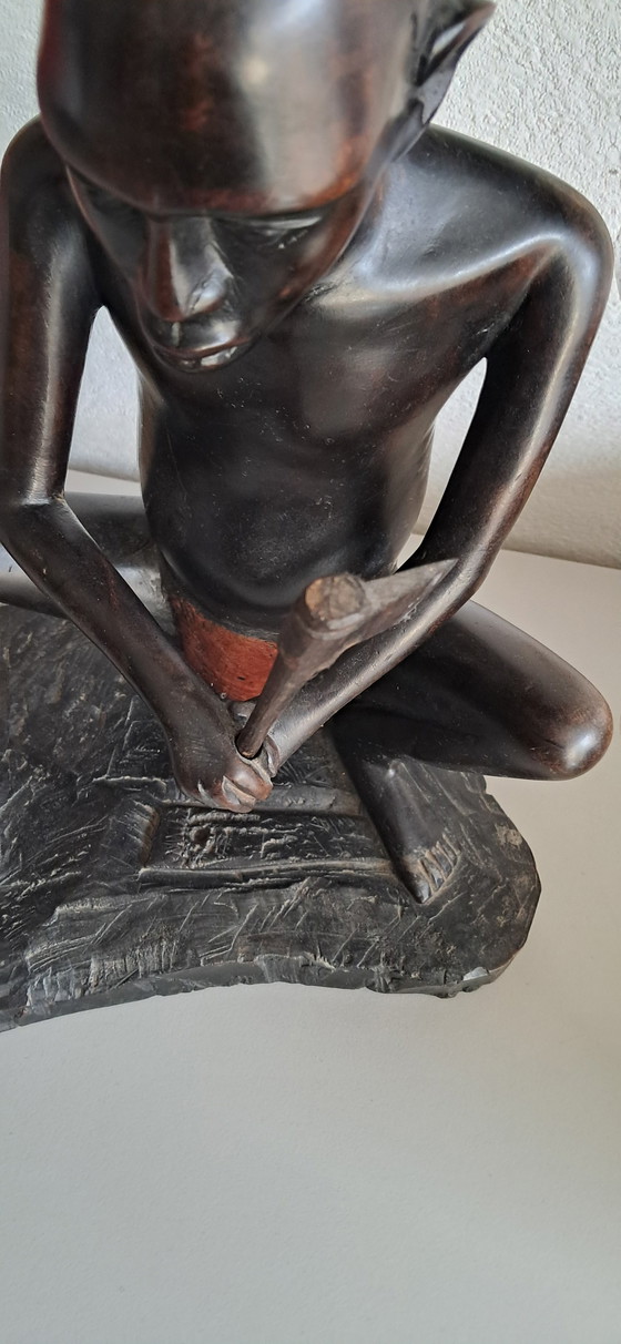 Image 1 of Vintage Maasai sculpture from Kenya clone