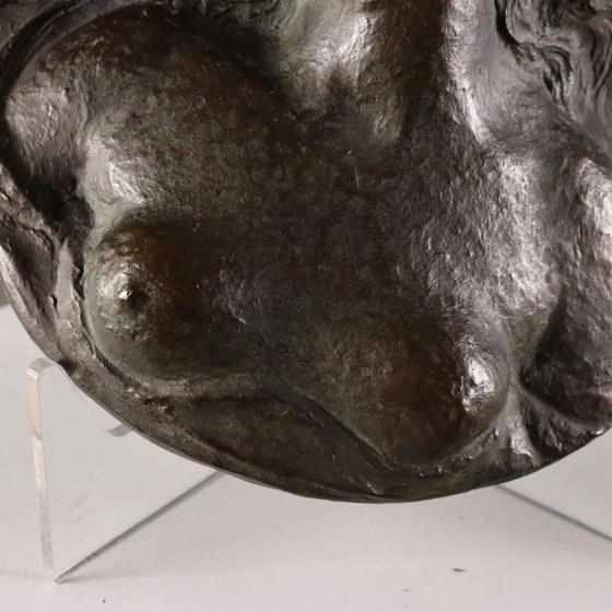 Image 1 of Een paar bronzen panelen, gesigneerd door G. Botta.