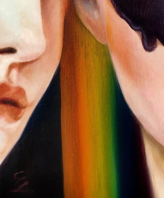 Veronica CICCARESE - L'Emozione - Artist's Painting – Paintings & Drawings, Canvas (photo 4 of 11)
