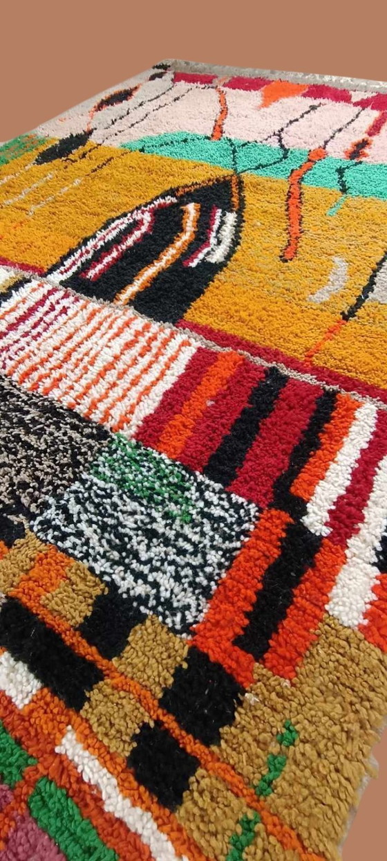 Image 1 of Berber carpet rug new wool moroccan Carpet - 298 x 192 cm 300 x 200 m Type B10.2