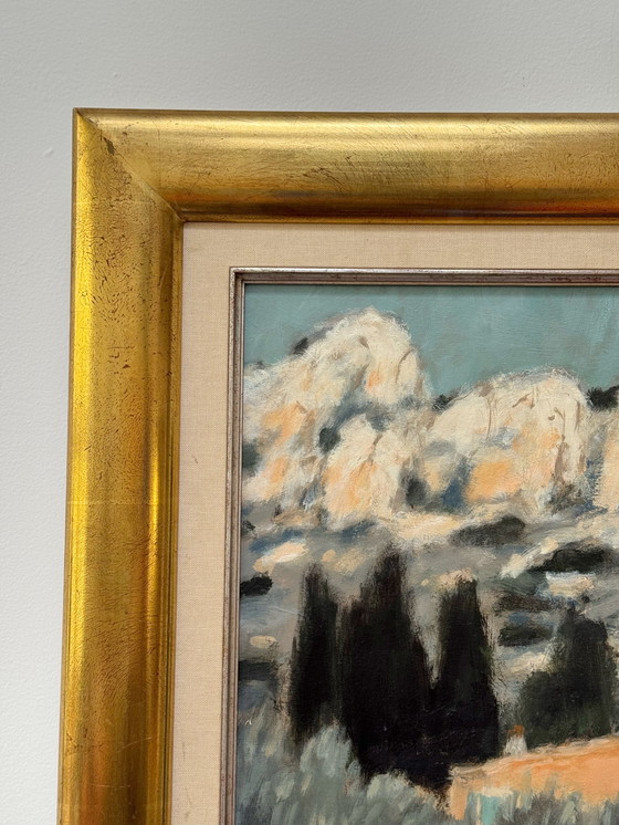 Image 1 of Yann Rebecq (né en 1955) - Mas sur la route de Servières, à St-Rémy de Provence, huile sur toile