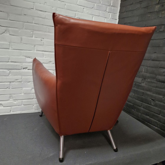 2 Fauteuils Label Gerard van den Berg modèle Cheo – Label Van den Berg, Cuir (photo 8 of 8)