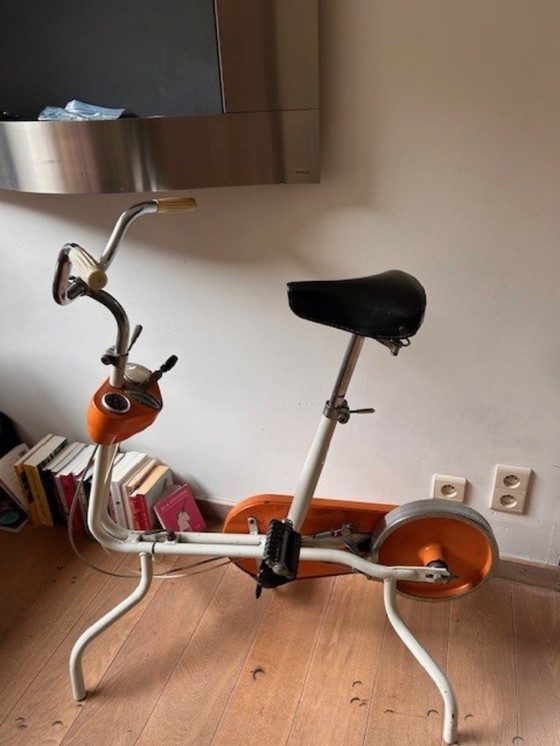 Image 1 of Vintage Exercise Bike With Retro Look - 1960s/70s