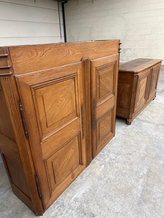Armoire antique – Meubles de rangement, Metal, Wood (photo 5 of 7)