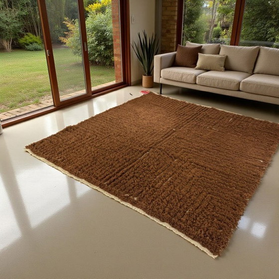 Image 1 of Tapis en laine fait main – coloris personaliseerbaar 300cmx300cm