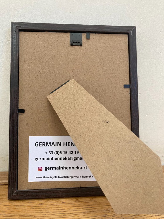 Image 1 of VAN GOGH AVEC DES POINTS ROUGES ET DES FLEURS DE SOLEIL