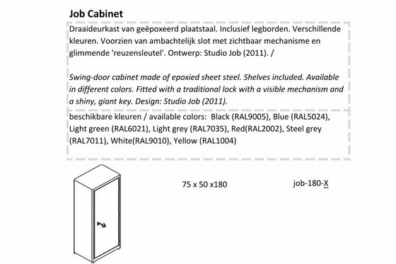 Image 1 of Studio Job Hoge Kast