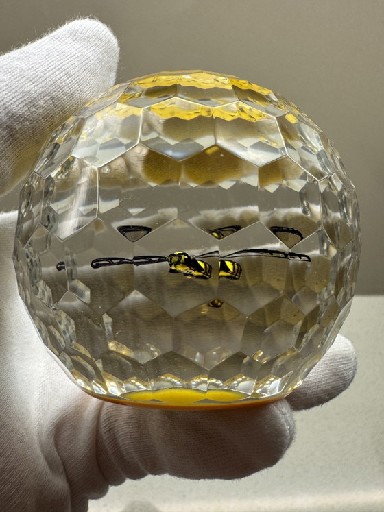 Image 1 of Saint-Louis - Exclusive Crystal Paperweight "Nid d'Abeilles" - Limited Edition (28/150) - 1996
