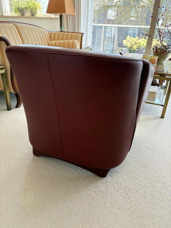 Image 1 of 2 poltrone in pelle Bench - in buone condizioni - prezzo per pezzo