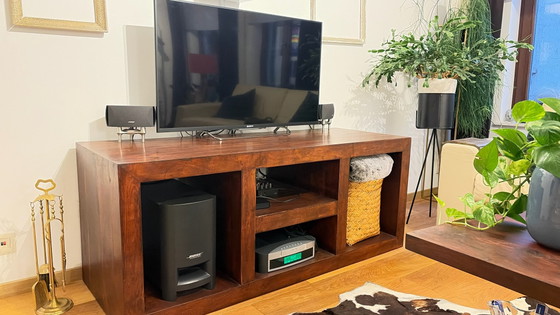 Meuble TV en bois exotiq – Momentum, Meubles tv (photo 2 of 6)