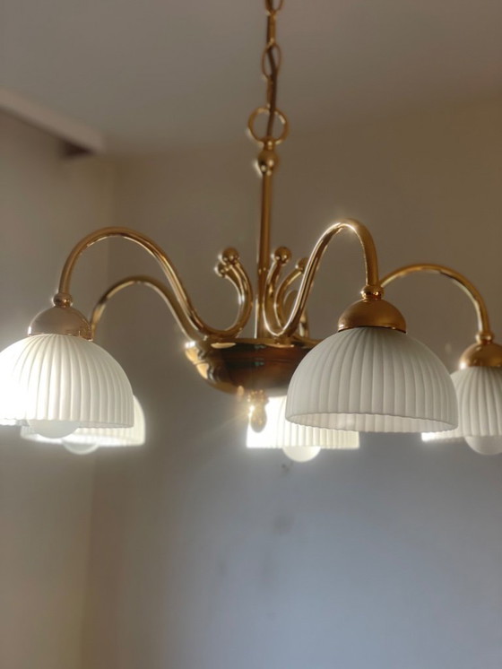 Image 1 of Hollywood regency chandelier