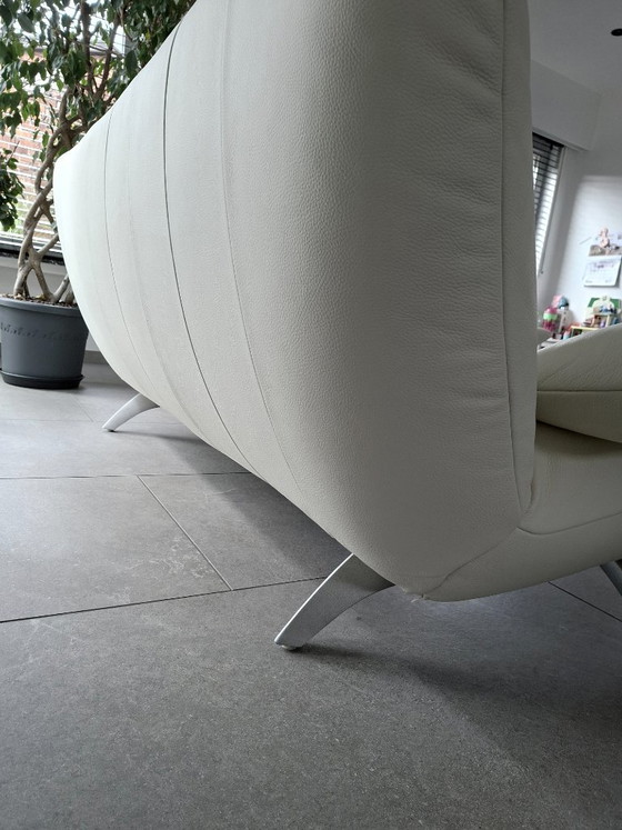 Rolf Benz 2 posti + 3 posti pelle rinnovata – Zona salotto, Metallo (photo 18 of 23)