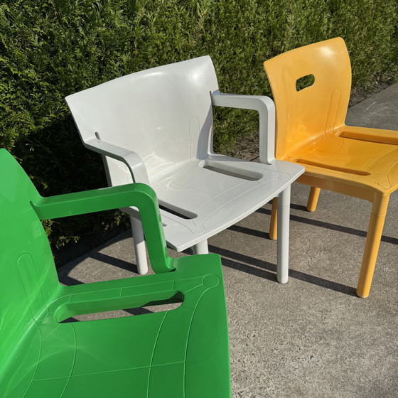 Image 1 of 3x Kartell 4870 stoelen