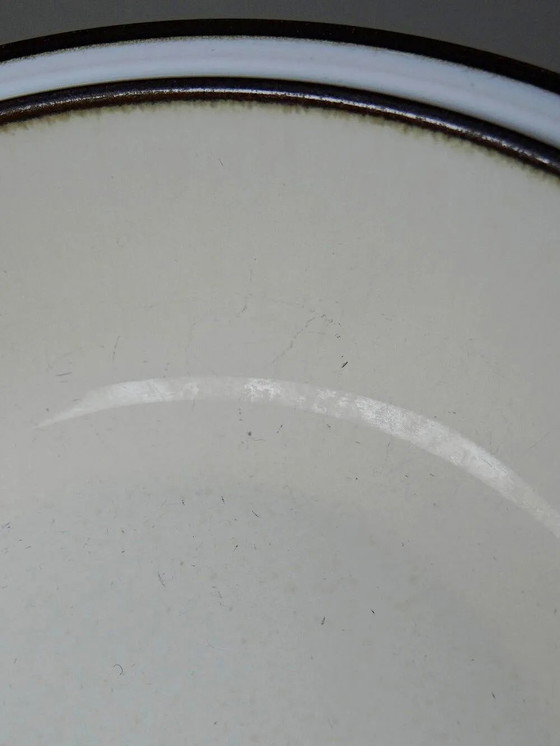 8 ciotole/piatti fondi Denby England in gres vintage anni '80-'90, Stoviglie, Porcellana, Beige (foto 9 di 14)