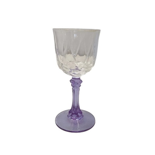 Cristal d’Arques LILAS borrelglaasjes uit Frankrijk