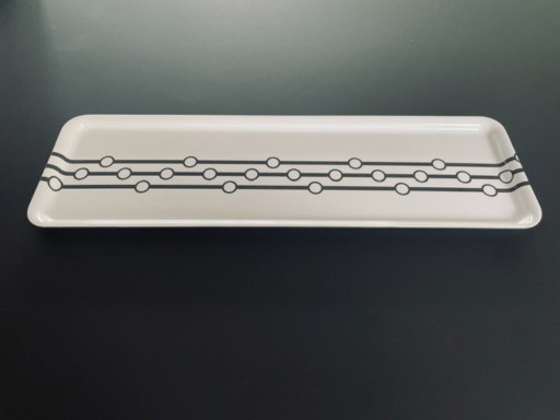 Vintage IKEA melamine dienblad grafisch design