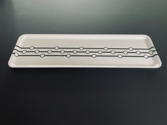 Image 1 of Vassoio in melamina IKEA vintage con grafica