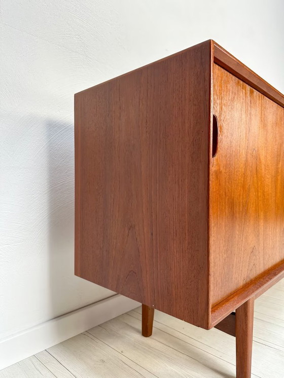 Image 1 of Vintage Minimalistic Danish Teak Sideboard 60s
