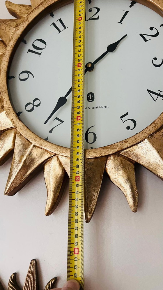 Image 1 of Set Sunburst orologio specchio globo specchio