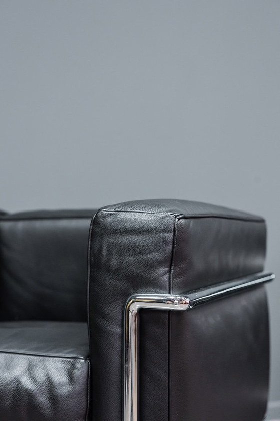 Image 1 of Corbusier LC2 stoelen 2x