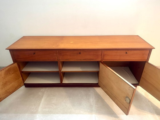 Vintage 50's Hand-Made Wooden Sideboard (photo 5 of 15)