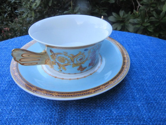 Image 1 of ROSENTHAL VERSACE Le Jardin de Versace - Zuppiera con manici e piattino 