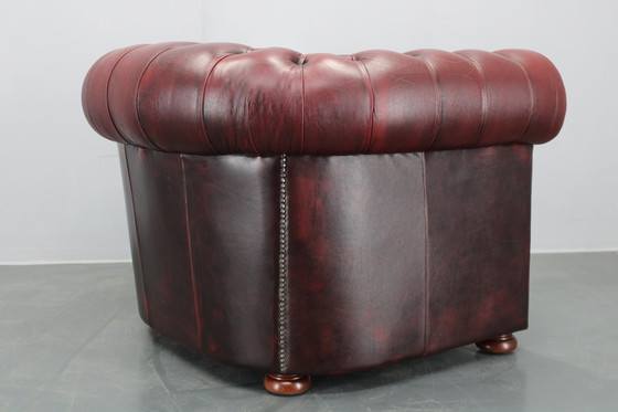 Image 1 of Vintage Leather Armchair, Czechoslovakia