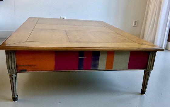 Image 1 of Unieke Design Salontafel “Jacob” – New Grange Eyecatcher met Lades