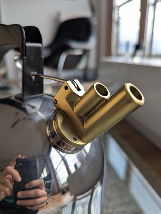 Image 1 of Alessi “9091” Fluitketel – Space Age Design – Ontwerp door Richard Sapper – Italiaans Design