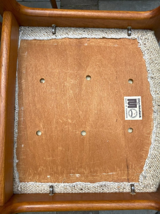 Image 1 of Eetkamerstoelen Johannes Andersen voor Uldum