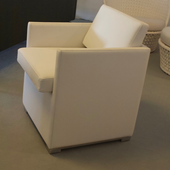 Image 1 of Chaise de salle à manger Manutti Flow Club Kendo (ensemble de 4)