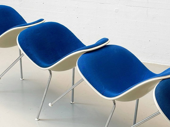 Image 1 of Set of 4 chairs (sidechairs) by Charles Eames for Hermann Miller, 1960s