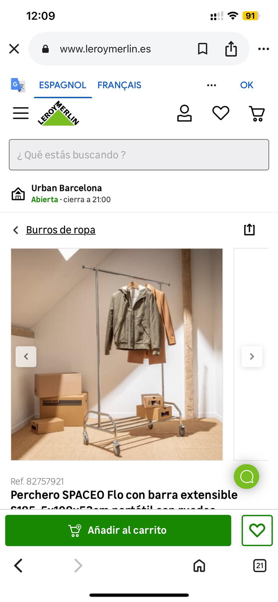 Image 1 of Súper percha / perchero