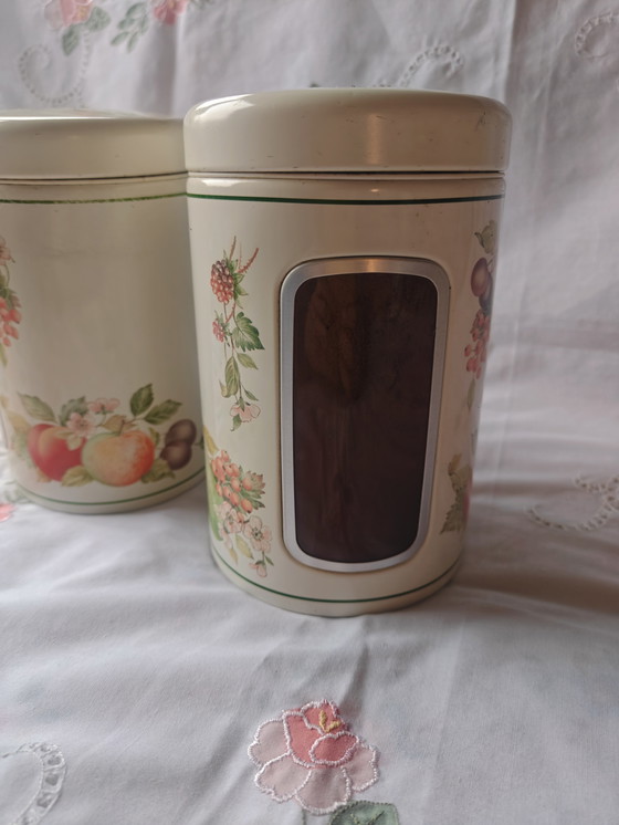 Image 1 of Mazzi di fiori vintage Brabantia Stock – Decorazione di frutta retrò (set di 2)