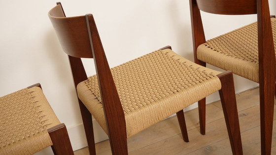 Image 1 of Chaise de salle à manger vintage | Cadovius | Pia | Royal Persiennen | Restaurée