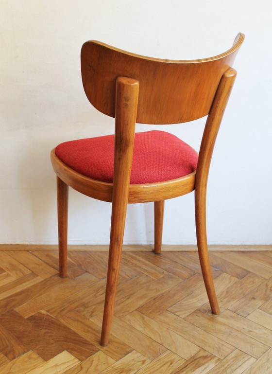 Image 1 of Juego de cuatro sillas de comedor Thonet, finales de la década de 1940