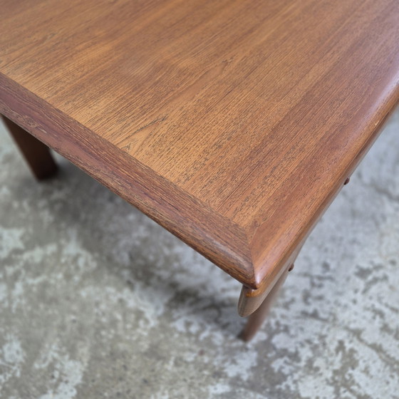 Image 1 of Table basse vintage danoise en teck H.W. Klein, Bramin, XXL années 60