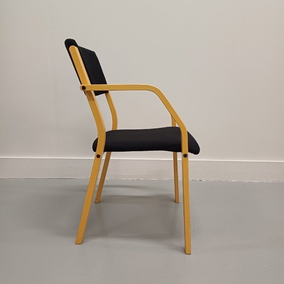 Image 1 of Skandinavischer Konferenzstuhl von LANA Design, aus Buche – Dk, 1960er Jahre