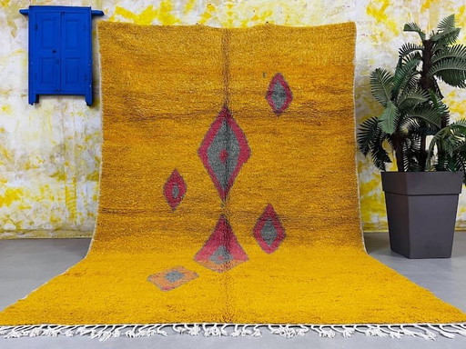 Tapis en laine naturelle tiss a la main traditionnelle artisanale taille 2/3 m – Aime Té, vloerkleden en tapijten, Wool
