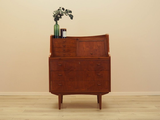 Image 1 of Scrittoio in teak, design danese, anni '70, produttore: AG Spejl Kobberbeskyttet