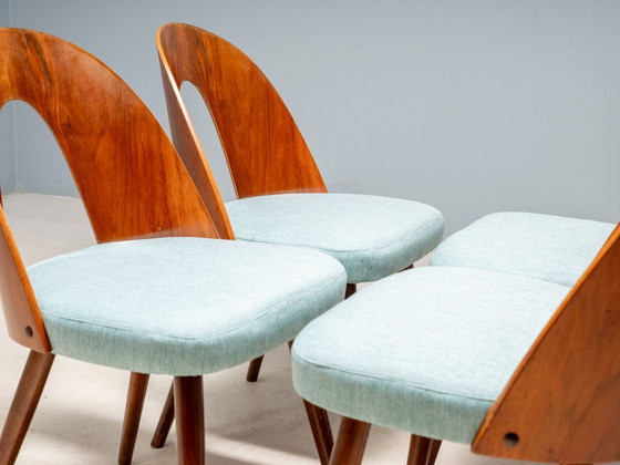 Image 1 of Antonín Šuman stoelenset, Tatra Nábytok, Tsjechoslowaaks ontwerp, jaren 60