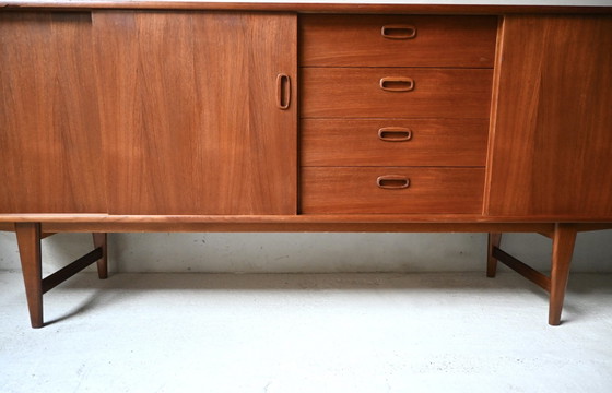 Credenza bassa vintage in teak Omer Lefèvre Utrecht 200 – Credenze, Legno (photo 4 of 15)