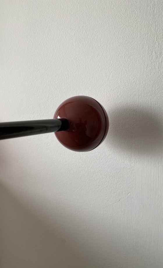 Image 1 of Lámpara de pie Tomo negra, blanca y roja Toshiyuki Kita Bilumen Luci