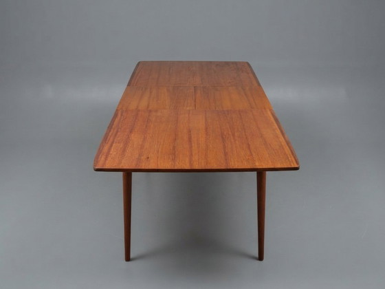 Table à manger vintage Louis Van Teeffelen pour Wébé, Modèle "Milan", 1960 – Tables de salle à manger, Wood (photo 4 of 7)