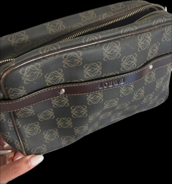 Loewe Borsa a spalla – Borse a spalla, Leather, Canvas (photo 3 of 15)