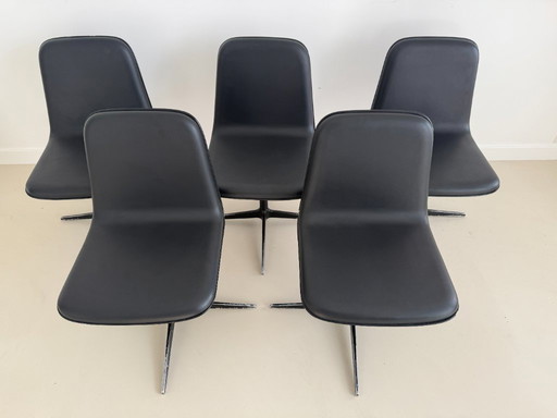 5× MDF Italia “FU09” swivel chairs – rare short‑run (2003) – SET PRICE