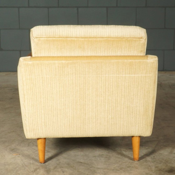 Canapé-lit vintage avec fauteuil – années 1960 – Coins salon, Velvet, Wood (photo 25 of 34)