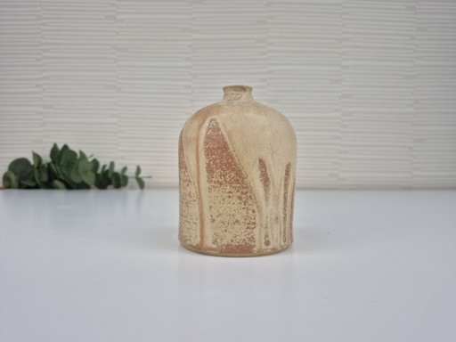 Französische Vase, vermutlich Jean Pointu, Tropfglasur.