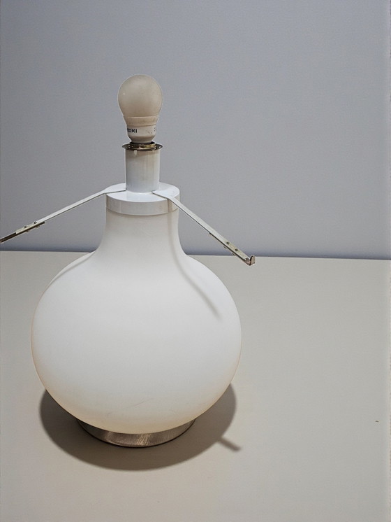 Image 1 of Max Ingrand Designer Lampada da terra in vetro Lampada da tavolo Fontana Arte 1853