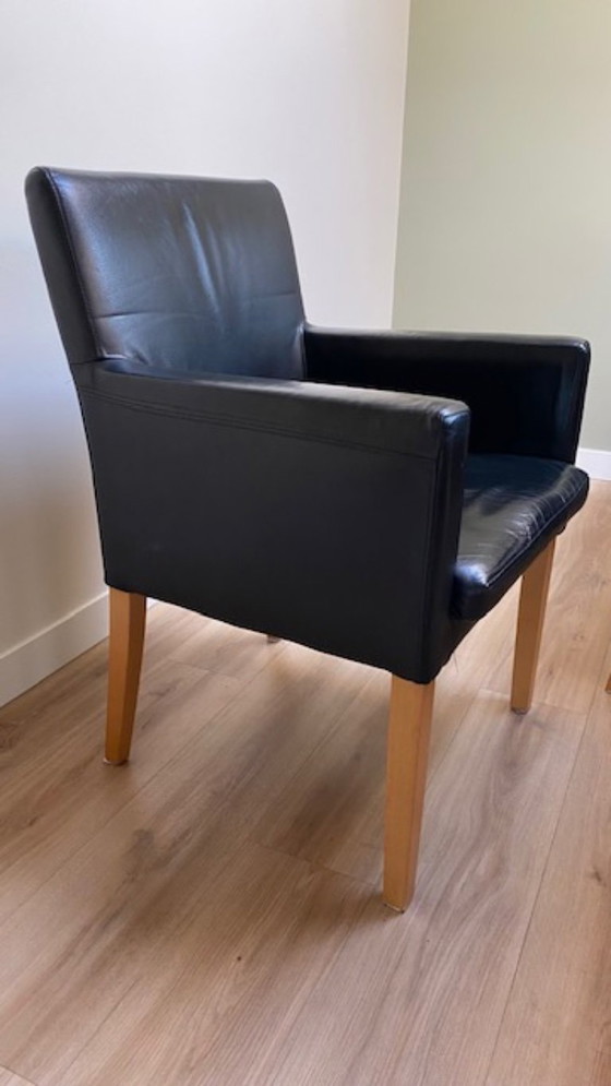 Image 1 of Essbereich mit 6 Ledersesseln